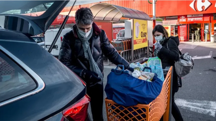 coronavirus cuarentena italiana