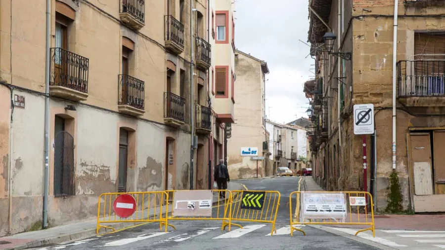 Logroño, España, en cuarentena