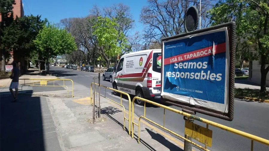 El Departamento Paraná registró la mayor cantidad de casos con 300 personas diagnosticadas con Covid-19. El segundo Departamento que le sigue es Concordia 159.