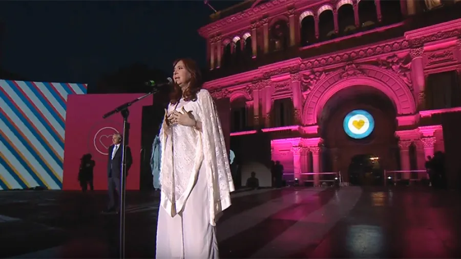 Cristina Fernández discurso asunción