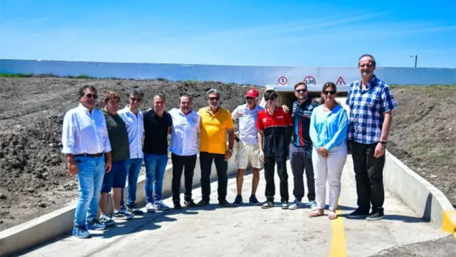 En la antesala del TN, presentaron el túnel que cruza la pista del autódromo de Paraná