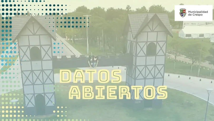 portal de datos abiertos Crespo