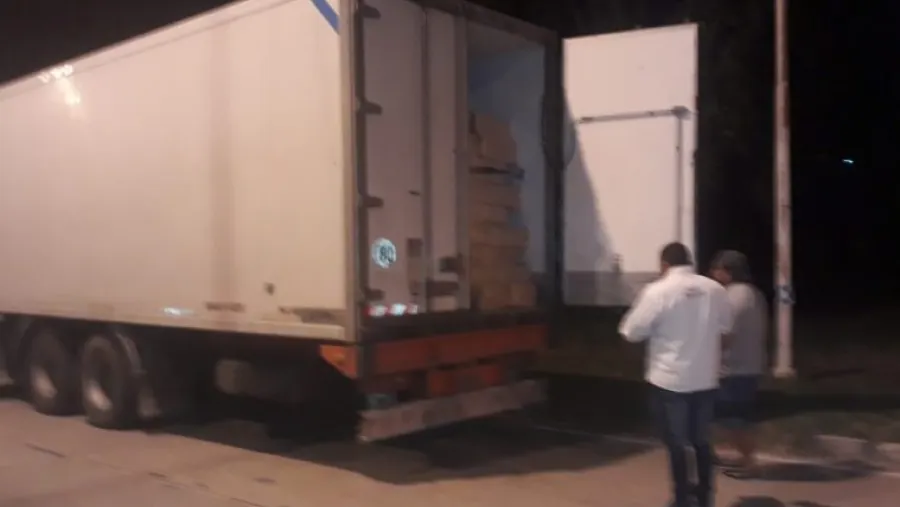 Incautaron 24 toneladas de pescados sin declarar