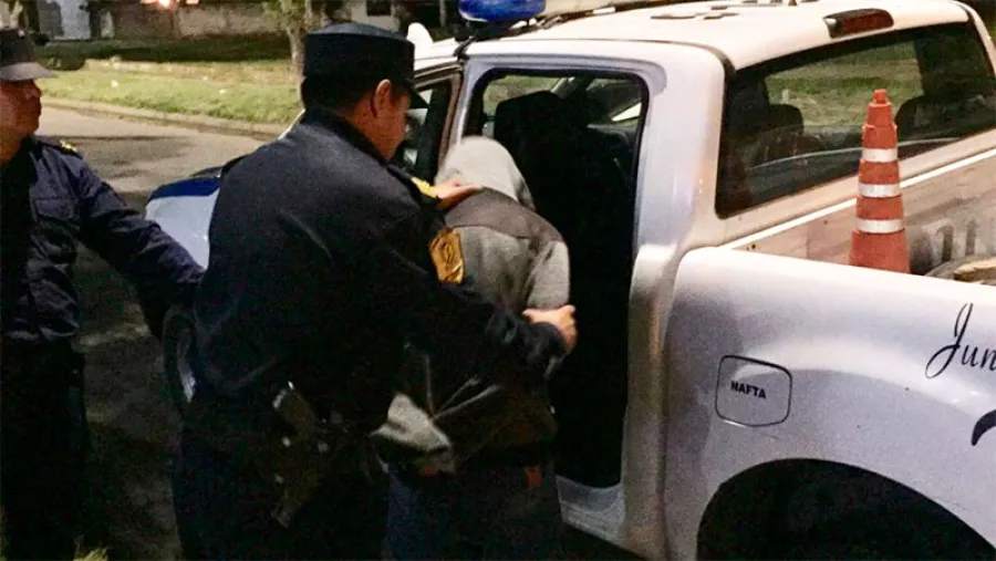 detenido por disparos