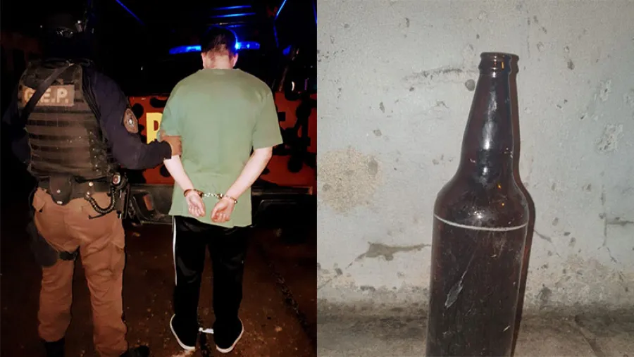 detenido por violento