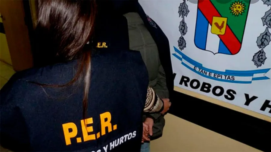 detenidos por robos