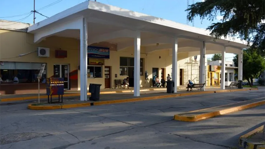 Imagen de archivo de la terminal de ómnibus de Diamante.