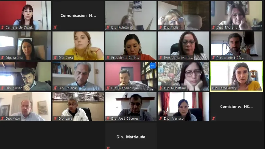 Diputados comisión Legislación y Banca de Mujeres