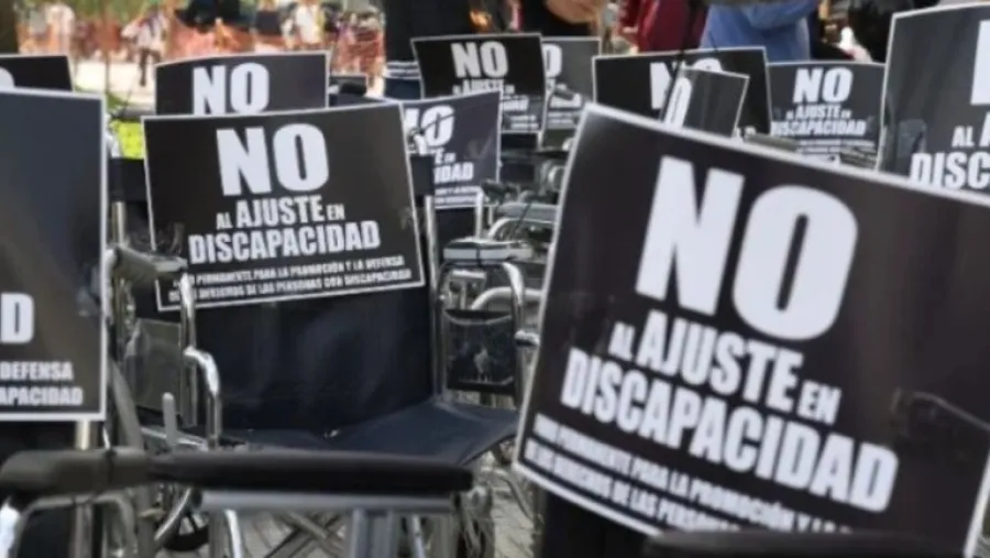 discapacidad protesta