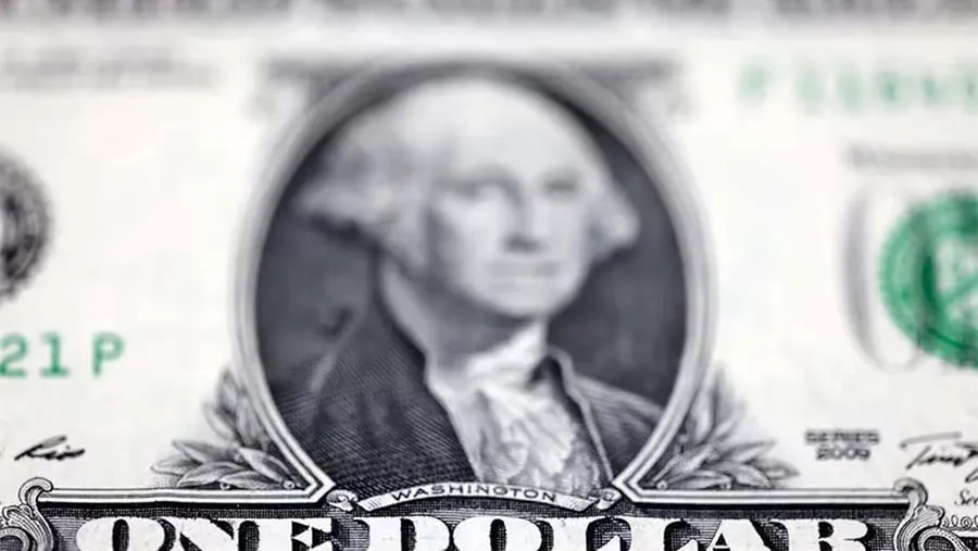 Ilustración fotográfica de un billete de dólar. Ilustración fotográfica de un billete de dólar.