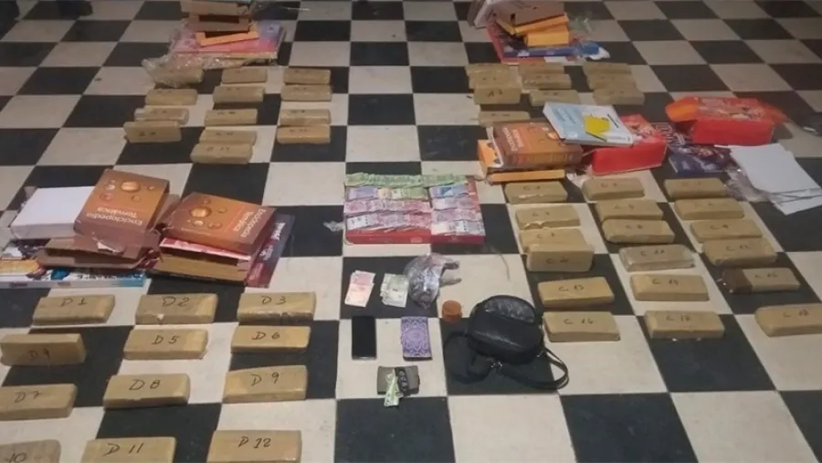 secuestro de droga en Concordia