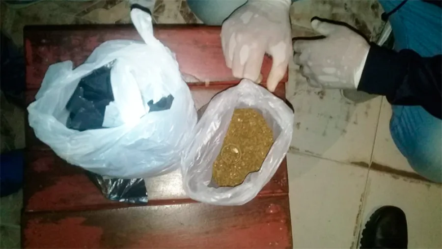 incautaron marihuana en Concordia