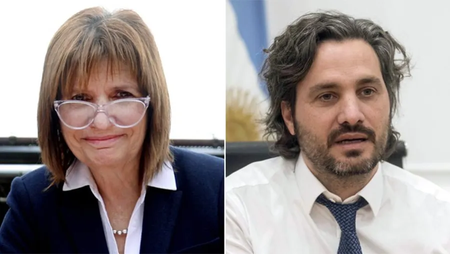 Patricia Bullrich y Santiago Cafiero. Patricia Bullrich y Santiago Cafiero.