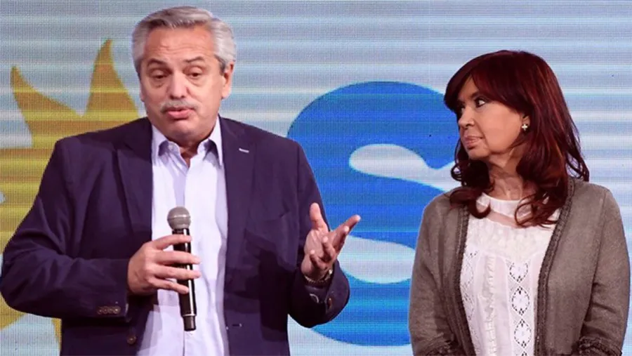 Alberto Fernández y Cristina Kirchner.