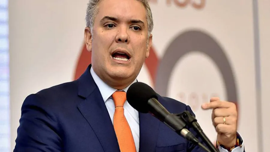 Iván Duque, presidente de Colombia