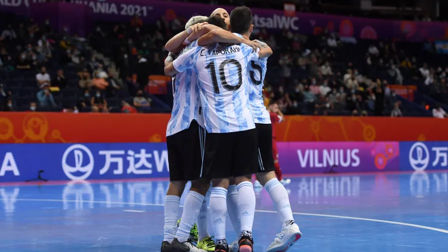 Mundial de Fustal: Argentina avanzó a octavos de final con un triunfo ante Serbia