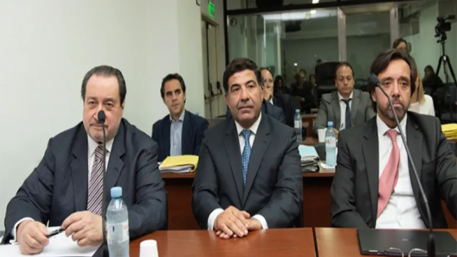 Ricardo Echegaray en el inicio del juicio