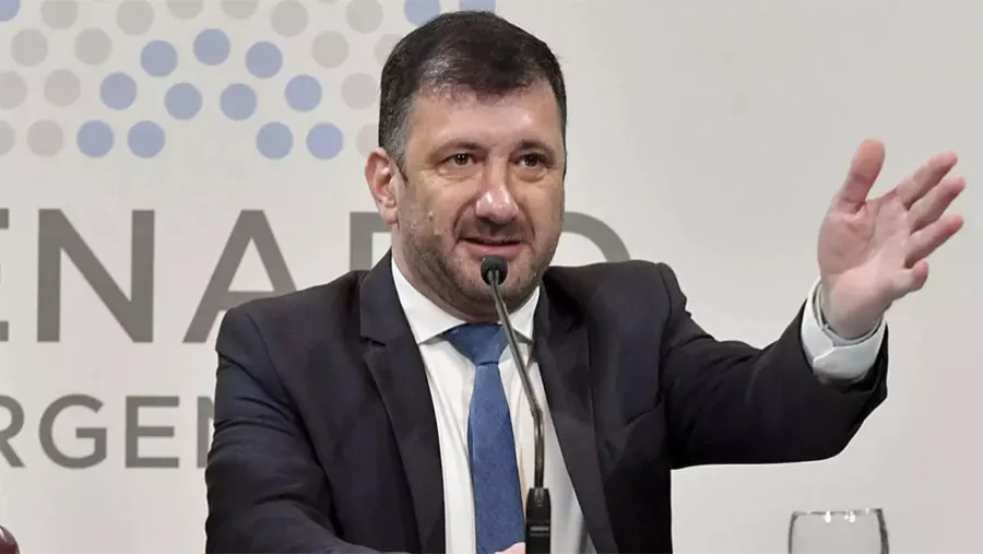 Imagen de archivo del senador nacional Eduardo Kueider (PJ-Entre Ríos) quien está siendo investigado por la Justicia por presunto enriquecimiento ilícito.