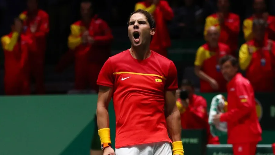 Tenis: Nadal puso el empate para España con un categórico triunfo sobre Schwartzman