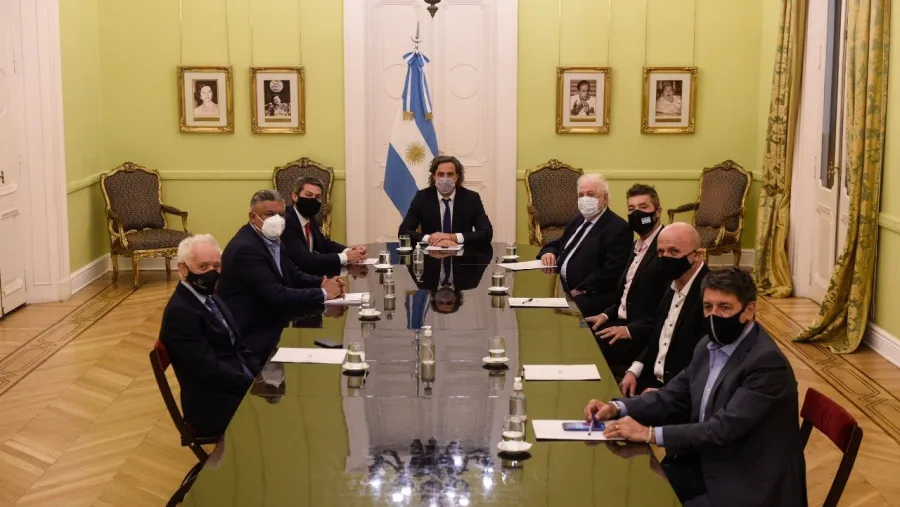 Reunión AFA-gobierno Confirmado: el 30 de octubre regresará el fútbol argentino en Primera División