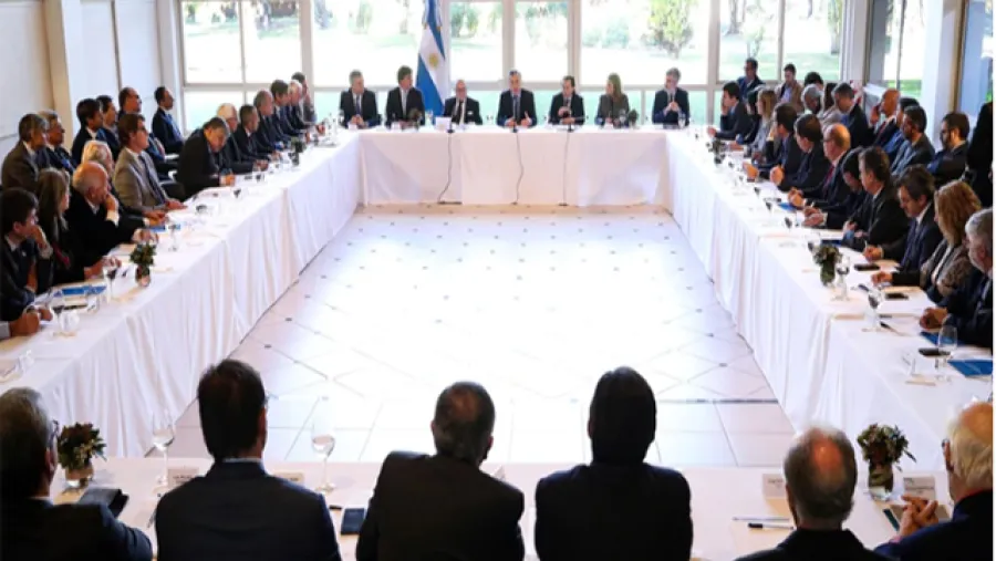 Empresarios con Macri