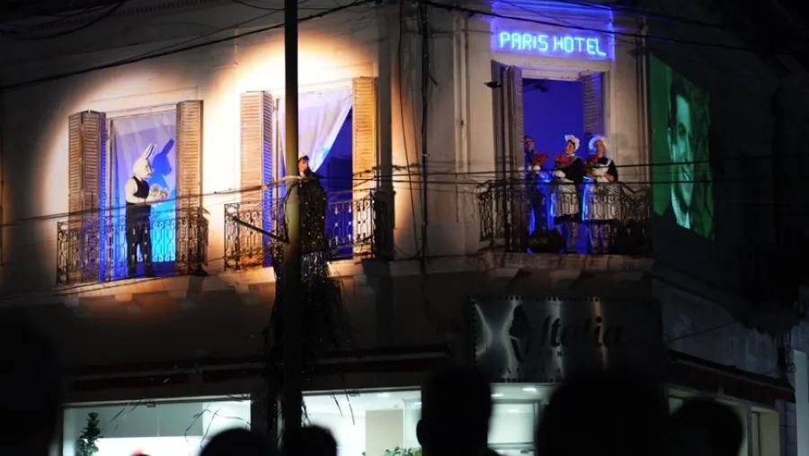 La inauguración consistió en un homenaje a Carlos Gardel.