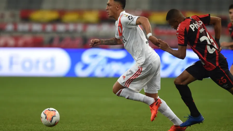 Atlético Paranaense-River Copa Libertadores: River recató un empate agónico en Brasil