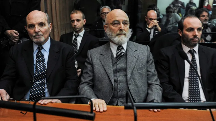 Imagen de archivo del exsecretario de Seguridad Enrique Mathov cuando en 2016 se realizó el juicio oral que lo condenó.