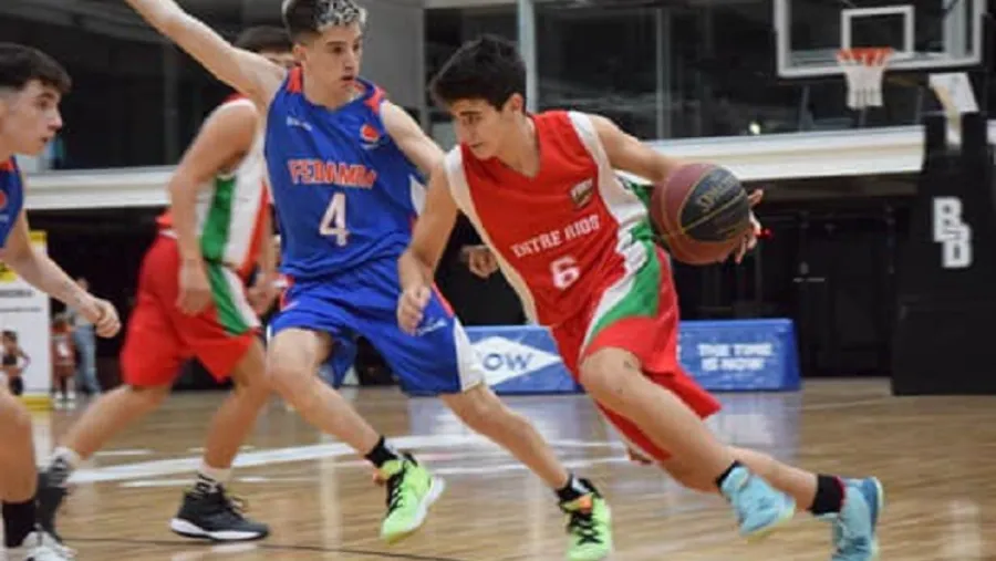 Básquet:  Entre Ríos finalizó segundo en la Región 3 y no pudo avanzar en el Argentino U15