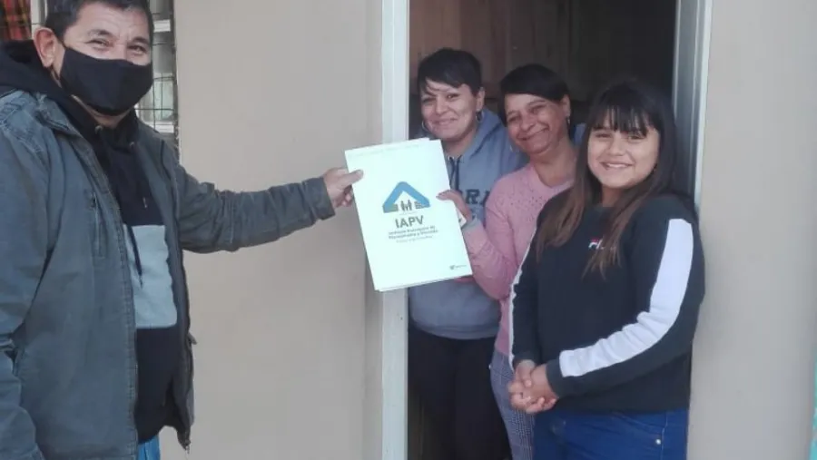 Entregaron 138 escrituras de viviendas sociales