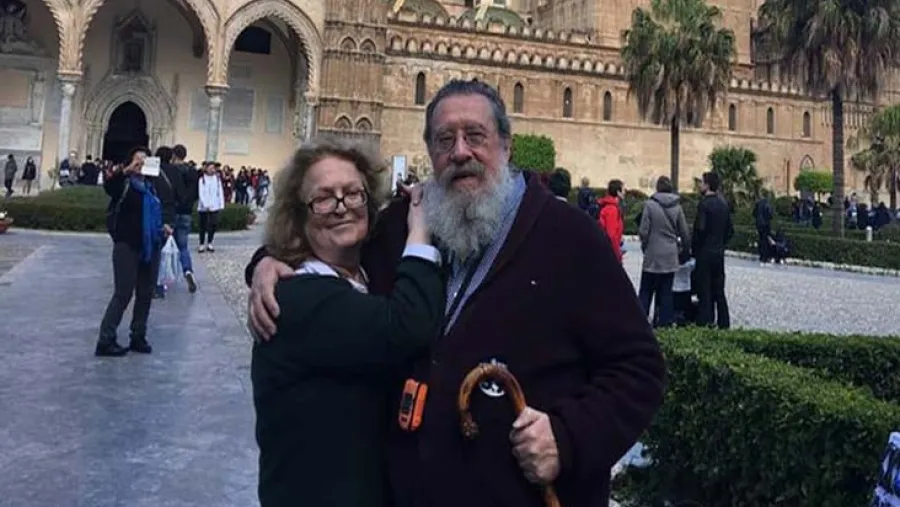 Carlos Escudé y su esposa Mónica La Madrid