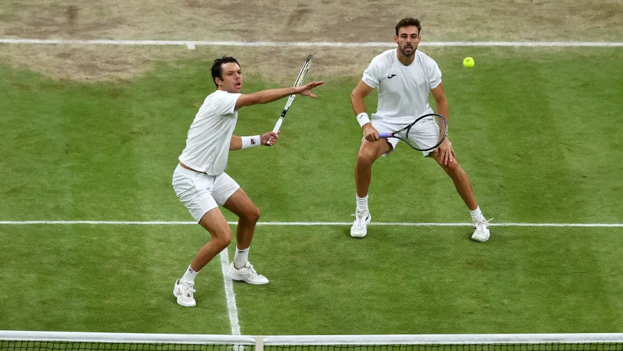 Tenis: Horacio Zeballos buscará el sábado coronarse en el dobles de Wimbledon