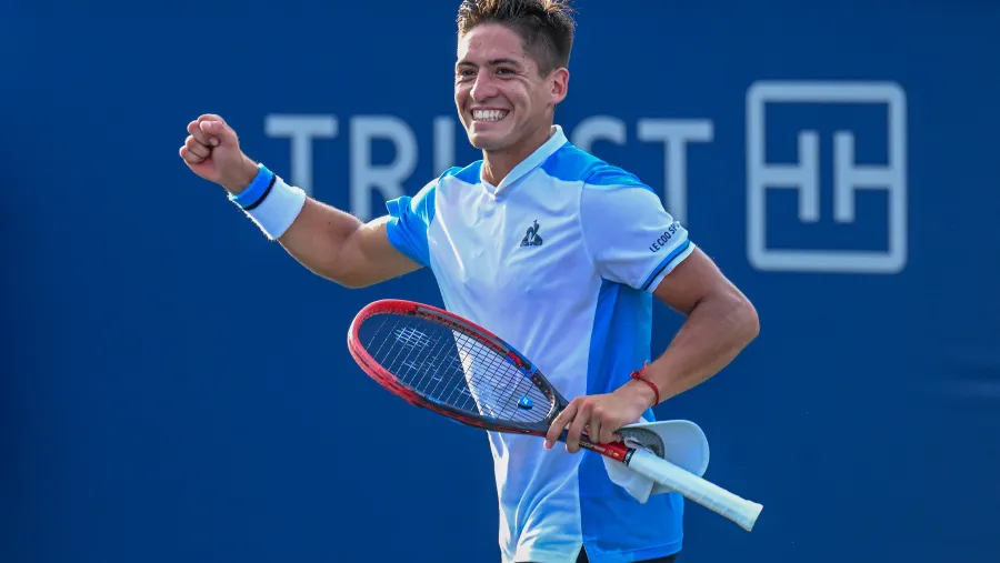 Tenis: Sebastián Báez avanzó en el US Open con un sólido triunfo ante Borna Coric