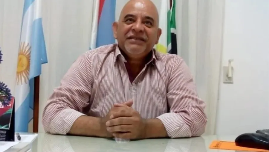 Imagen de archivo de Fabián Constantino, intendente de Gilbert (Departamento Gualeguaychú).