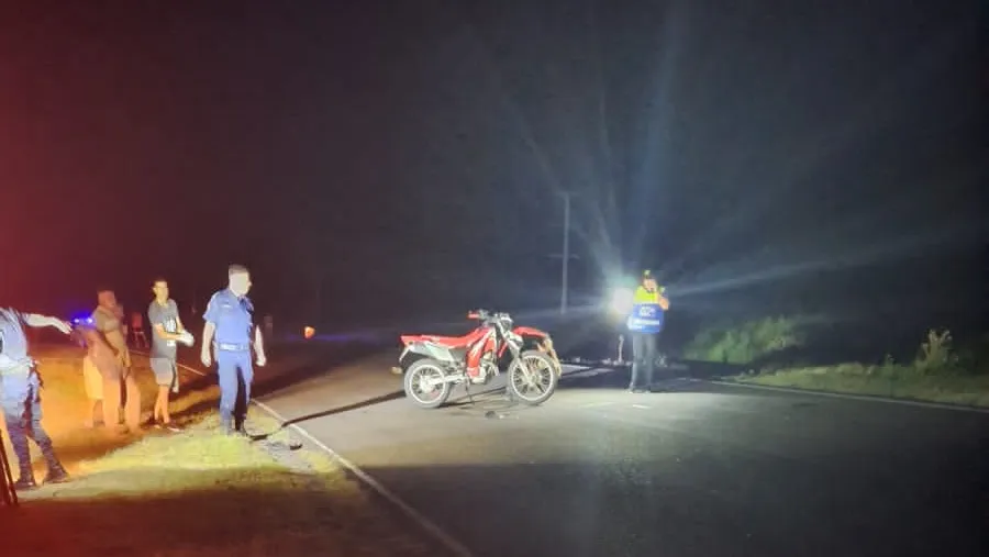 El luctuoso siniestro vial se produjo en el kilómetro 121 y medio de la Ruta Provincial N° 11, jurisdicción Victoria.