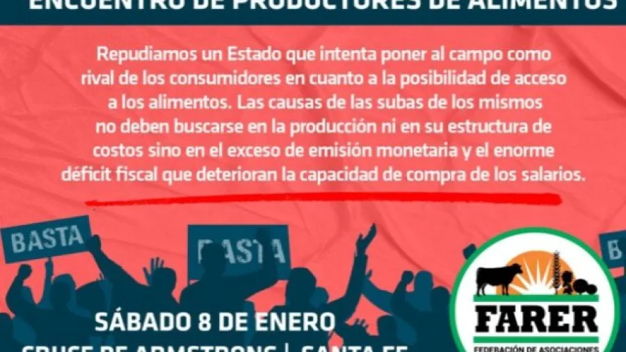 Farer estará presente en el encuentro nacional de productores en Santa Fe