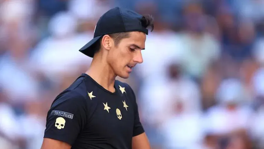Tenis: Federico Coria no pudo con la jerarquía de Carlos Alcaraz y se despidió del US Open