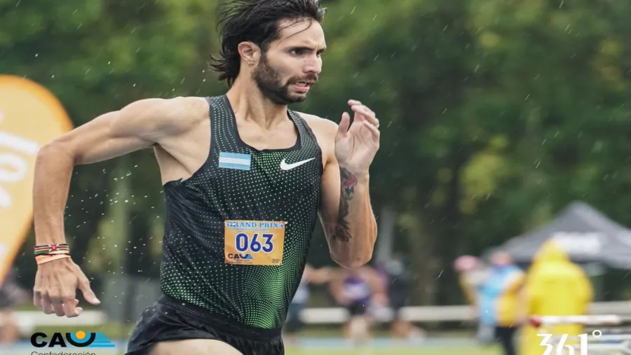 El concordiense Federico Bruno logró un nuevo récord argentino de 1500 metros