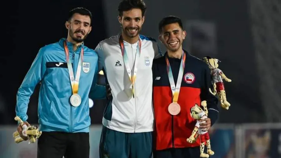 Odesur reasignó las dos medallas doradas ganadas por Federico Bruno en Asunción 2022 Odesur reasignó las dos medallas doradas ganadas por Federico Bruno en Asunción 2022
