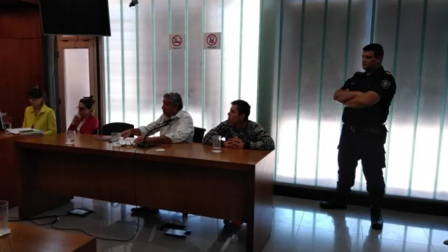 Facundo Siegfried en audiencia 