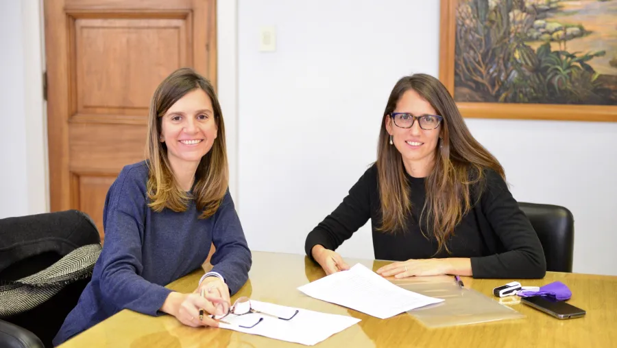 Fernanda Raverta y Elizabeth Gómez Alcorta Fernanda Raverta y Elizabeth Gómez Alcorta