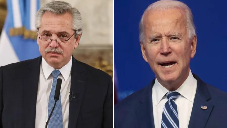 Fernández y Biden Fernández y Biden