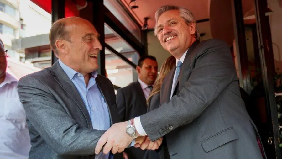 Fernández con MArtínez