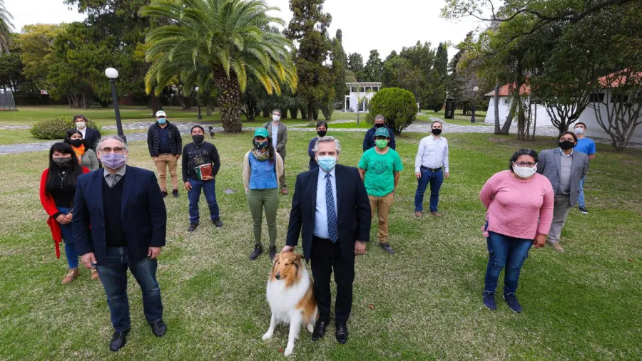 Fernández con entidades de la Agricultura Familiar