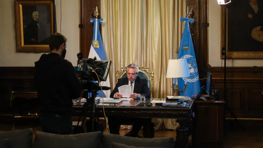 Alberto Fernández discurso en la ONU Alberto Fernández discurso en la ONU