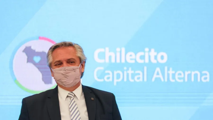 Alberto Fernández en Chilecito Gabinete Federal