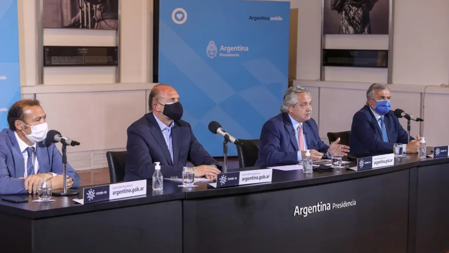 Fernández anuncia extensión de cuarentena Fernández anuncia extensión de cuarentena
