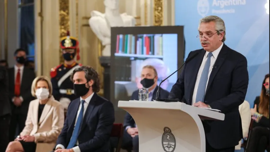 Fernández al anunciar la reforma judicial