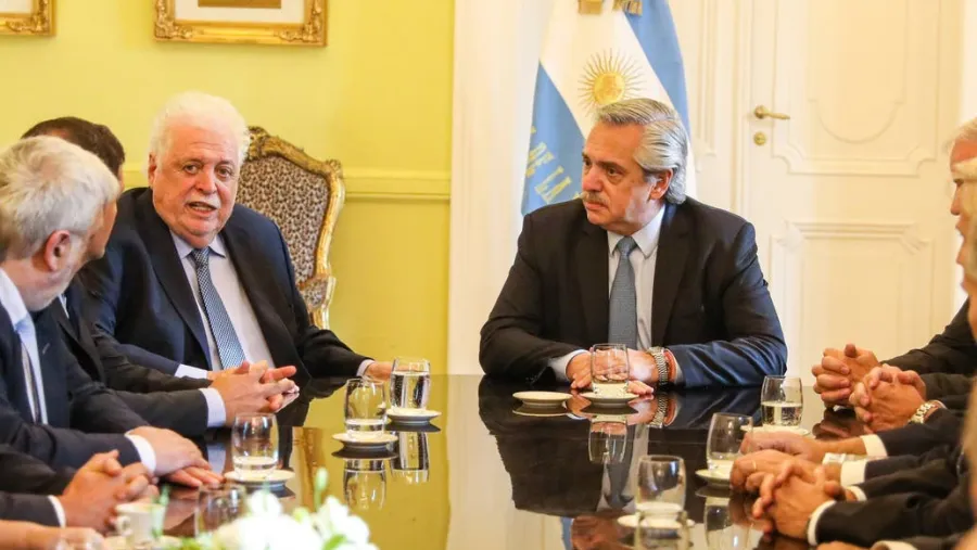 Alberto Fernández con Ginés González García