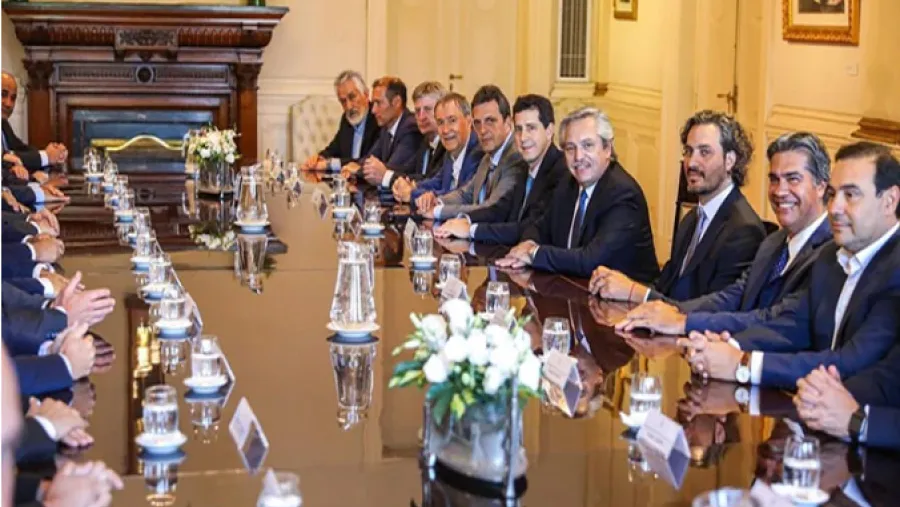Fernández con gobernadores